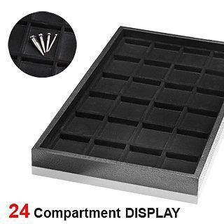 Plastic Tray w/ Compartment Liner