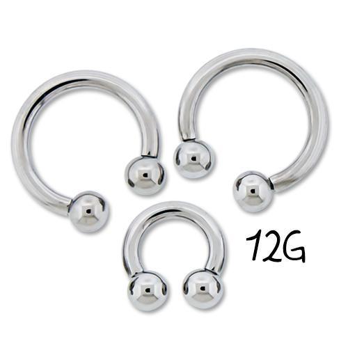 CIRCULAR BARBELL | HORSESHOE Premium Purple ASTM F136 Titanium Circular Barbell Internally Threaded - 1 Piece - Special -Rebel Bod-RebelBod