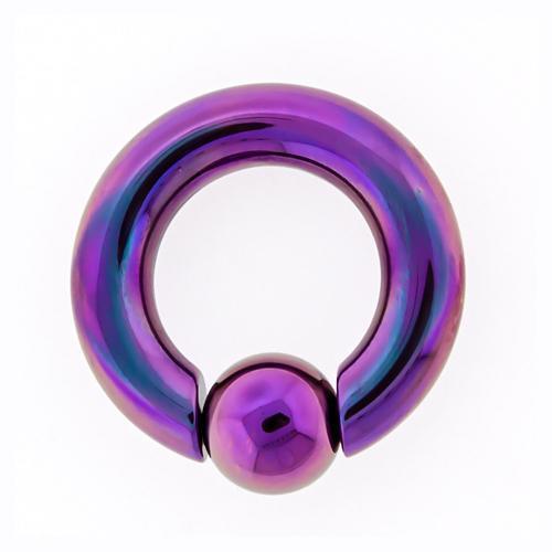 CAPTIVE BEAD RING Purple Titanium Captive Bead Ring - 1 Piece - Special -Rebel Bod-RebelBod