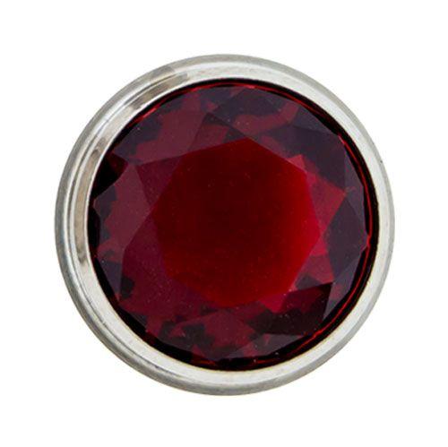Red Gem Insert  - 1 Piece -Rebel Bod-RebelBod