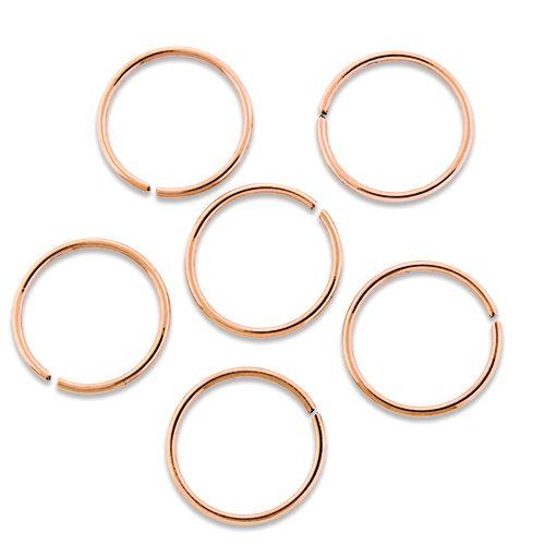 SEAMLESS RING Rose gold Pvd Seamless Ring - 1 Piece #SPLT#6 -Rebel Bod-RebelBod