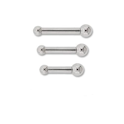 Cartilage Earring - Cartilage Barbell Rosy Gold Titanium Helix/Tragus Cartilage Barbell Earring Internally Threaded - 1 Piece - Special -Rebel Bod-RebelBod