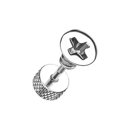 Screw Bolt Top Fake Plug - 1 Pair