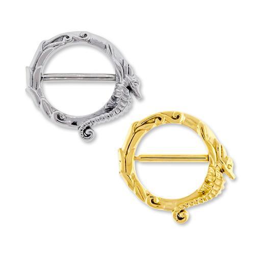 Seahorse Filigree Nipple Shield Jewelry - 1 Piece