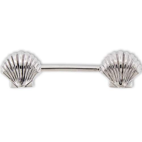 Seashell Nipple Barbell - 1 Piece
