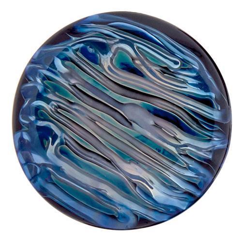 Silver Mess Glass Plug - 1 Piece #SPLT#2