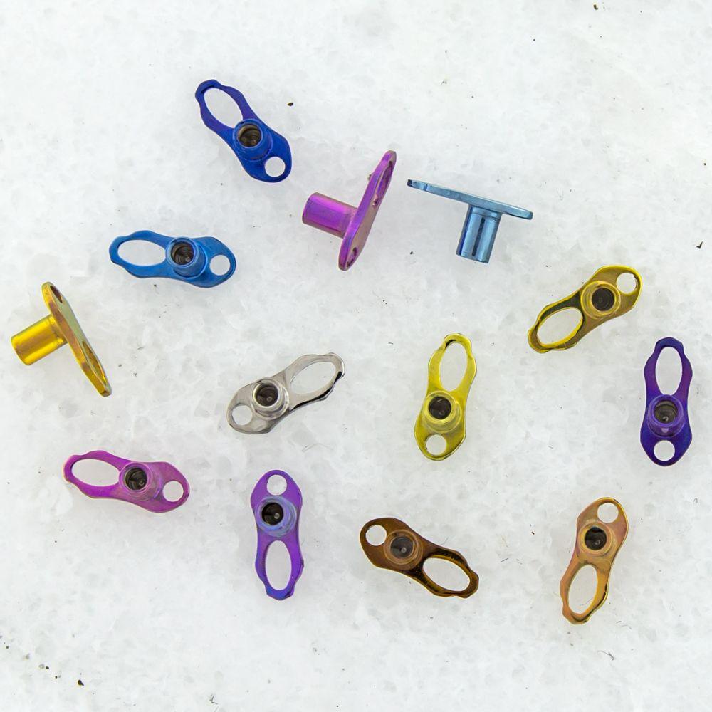 Dermals Single Titanium Microdermal Anchors Sean Dowdell Design  - 1 Piece -Rebel Bod-RebelBod