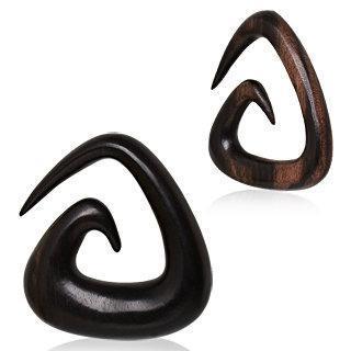 Sono Wood Triangle Shaped Spiral Taper - 1 Piece