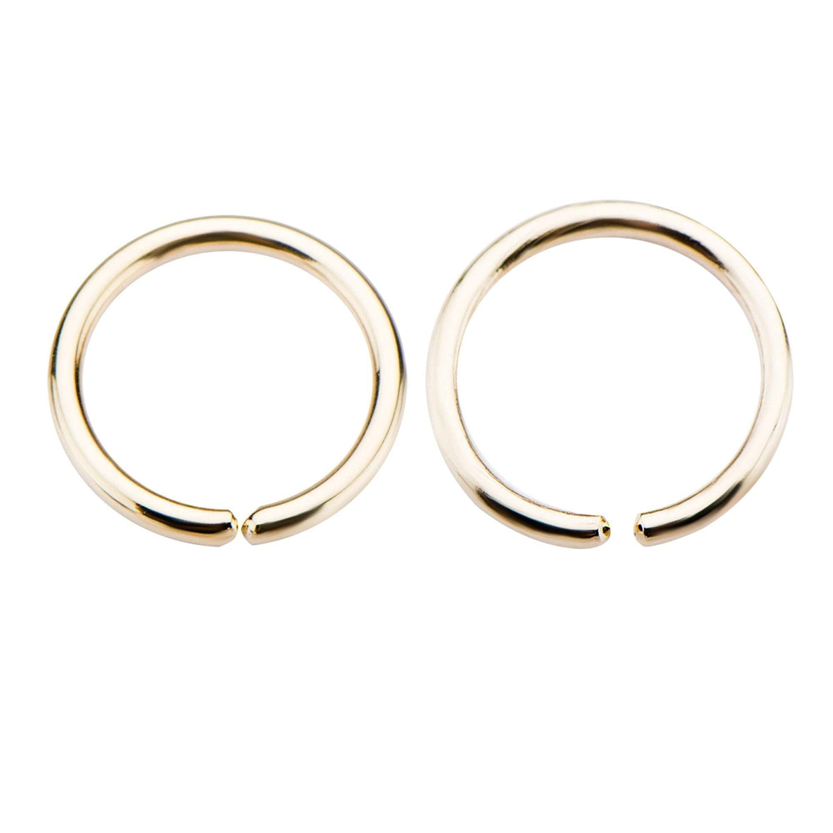 Bendable Split rings perfect for nostril piercing - 1 Piece - Rebel Bod