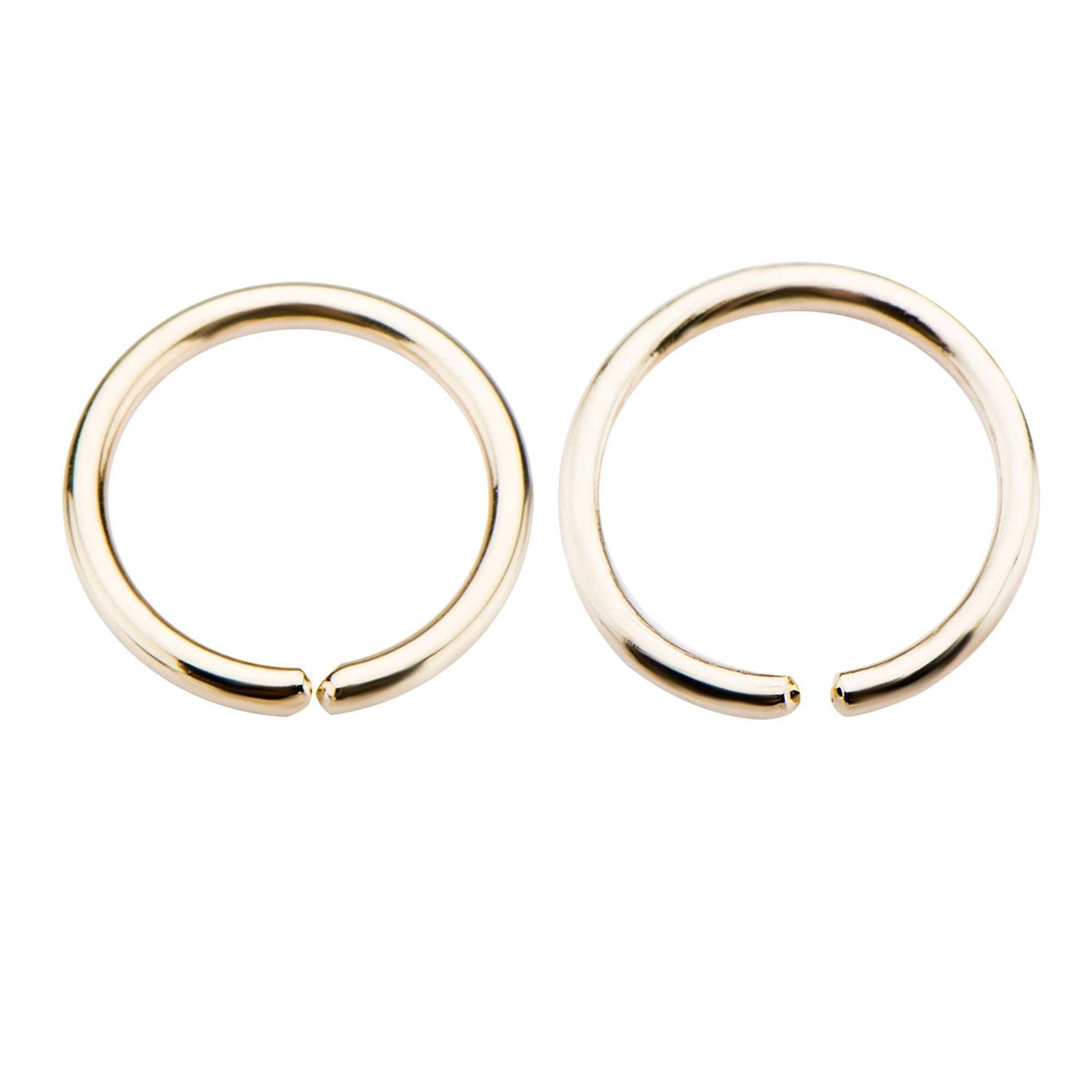 SEAMLESS RING Split rings perfect for nostril piercing sbvsplitring - 1 Piece -Rebel Bod-RebelBod