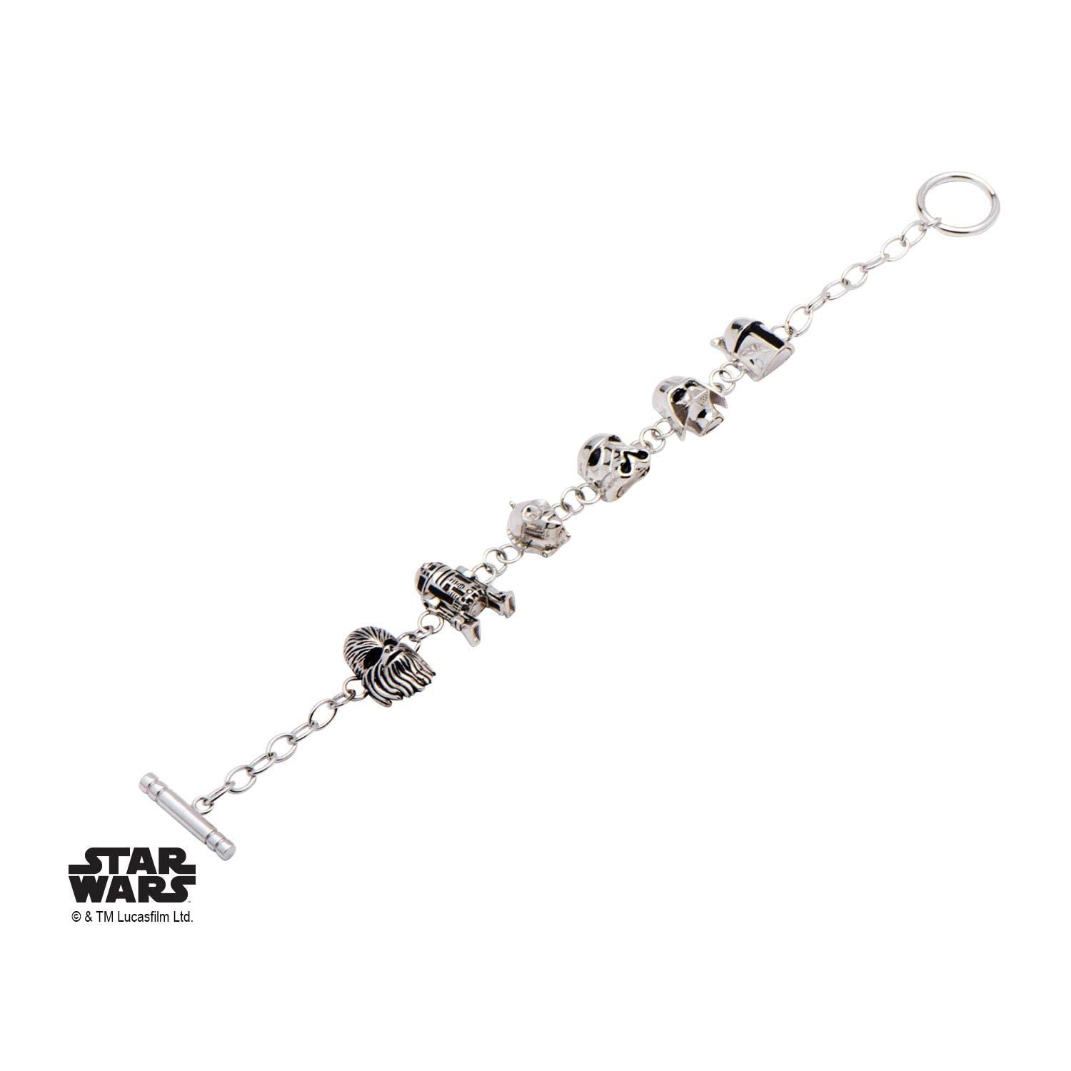 STAR WARS Star Wars 3D Character Toggle Clasp Bracelet -Rebel Bod-RebelBod