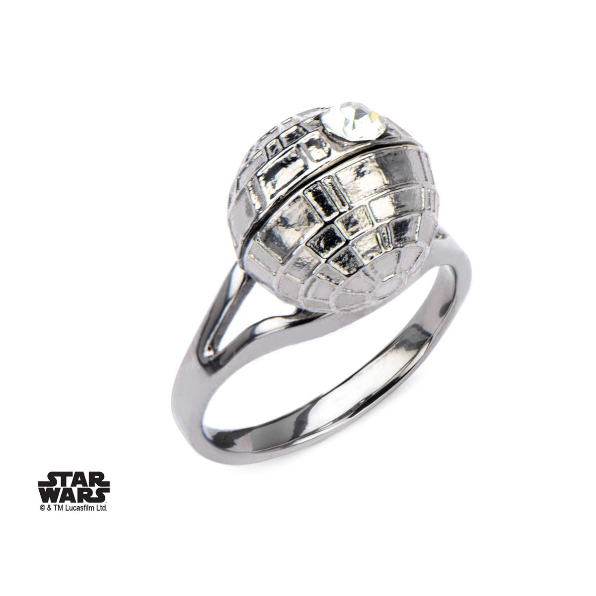 STAR WARS Star Wars 3D Death Star Ring -Rebel Bod-RebelBod