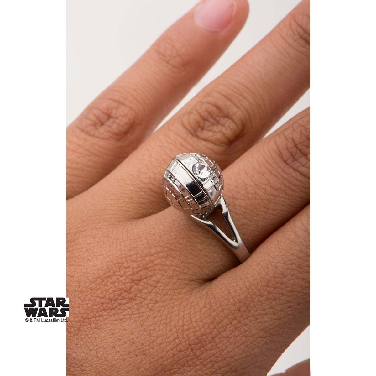 STAR WARS Star Wars 3D Death Star Ring -Rebel Bod-RebelBod