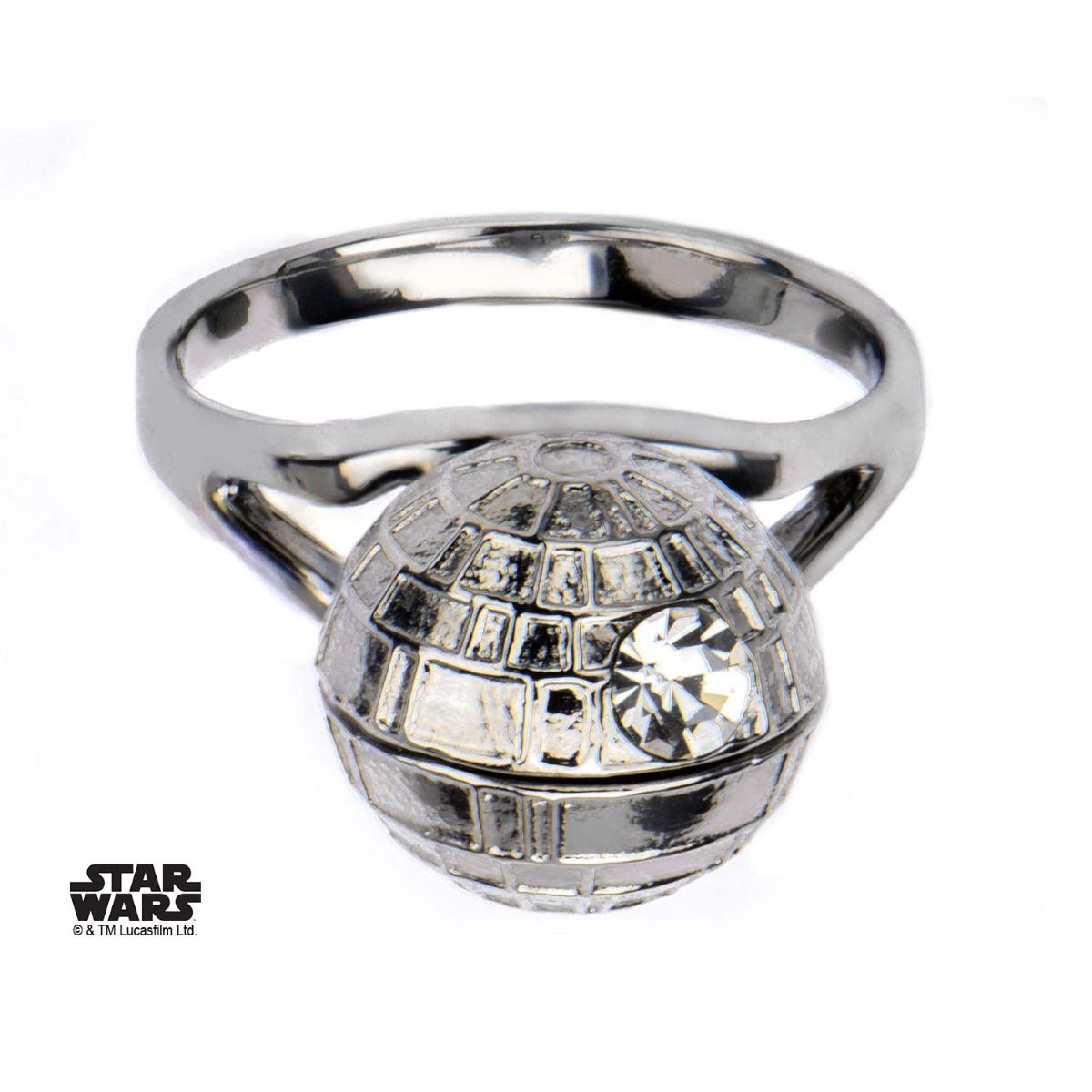 STAR WARS Star Wars 3D Death Star Ring -Rebel Bod-RebelBod