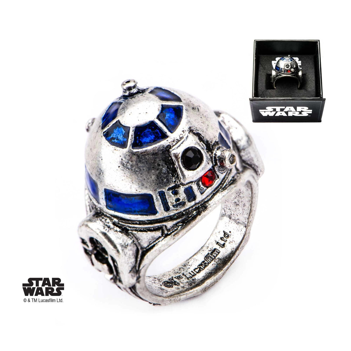 STAR WARS Star Wars 3D R2-D2 Ring -Rebel Bod-RebelBod