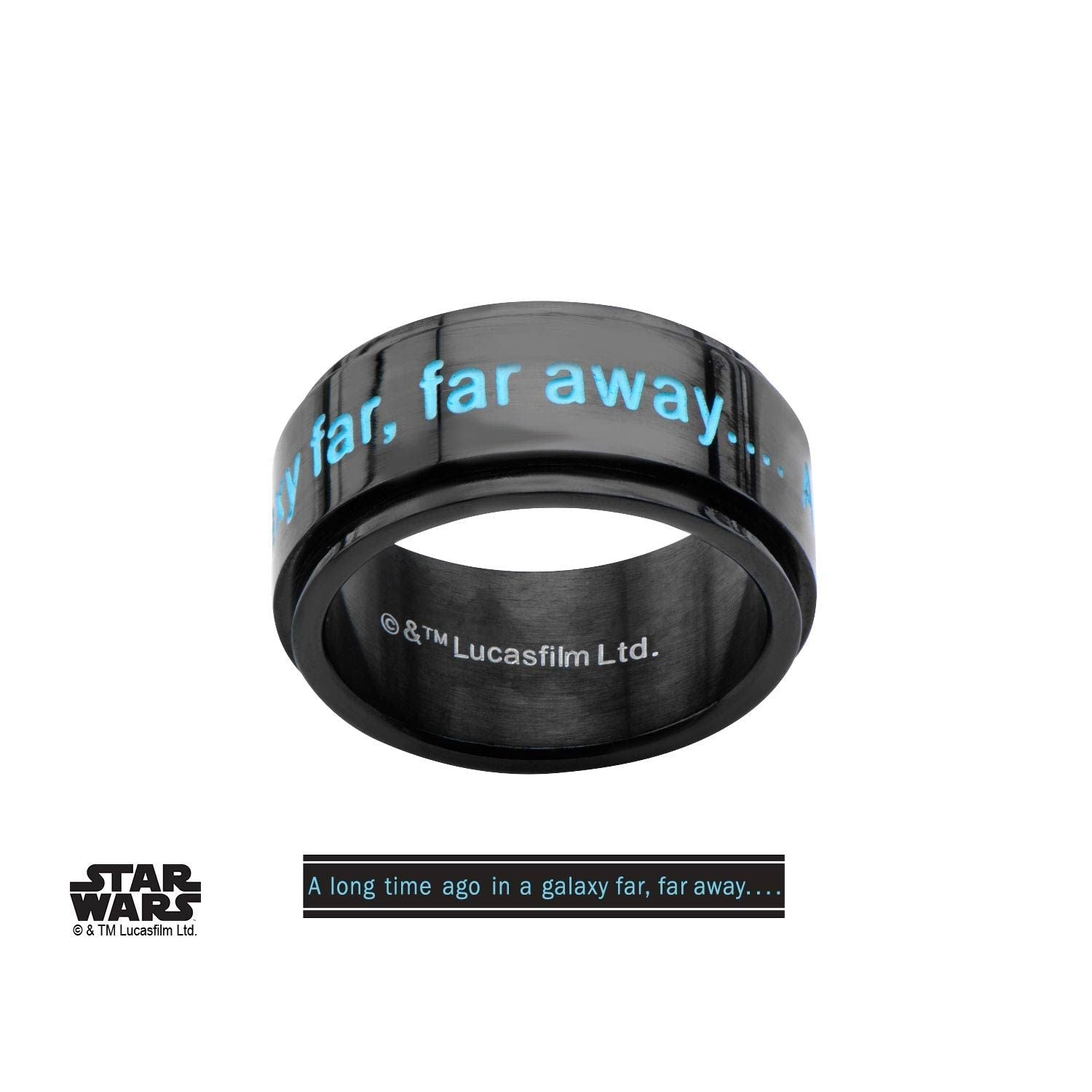 STAR WARS Star Wars "A long time ago in a galaxy far away" Spinner Ring -Rebel Bod-RebelBod