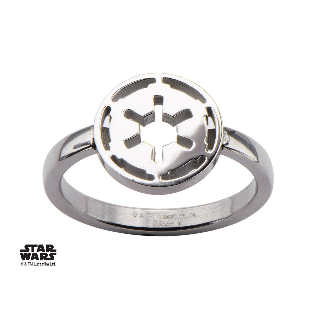 STAR WARS Star Wars Cut Out Galactic Empire Symbol Petite Ring -Rebel Bod-RebelBod