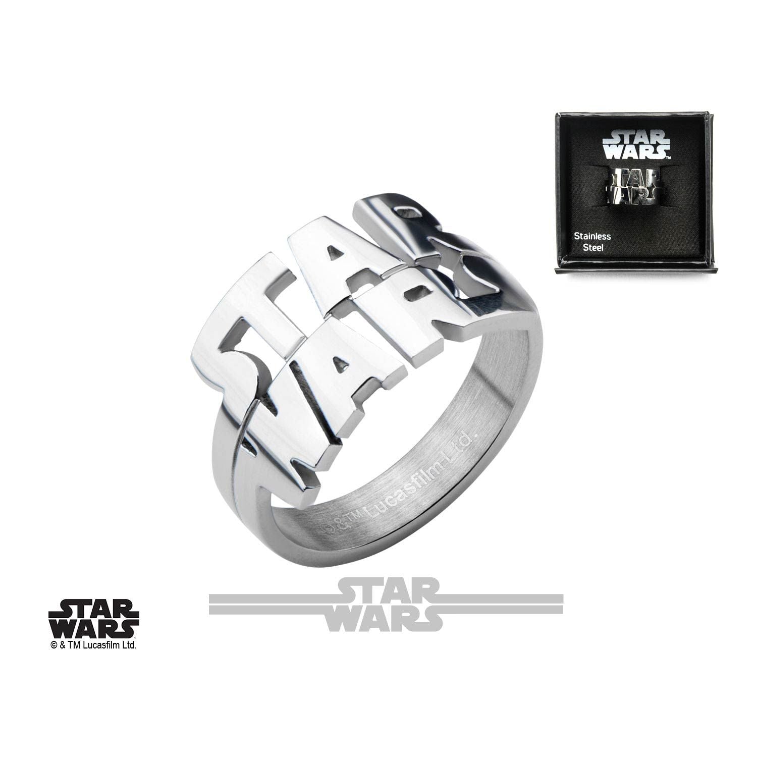 STAR WARS Star Wars Cut Out Logo Ring -Rebel Bod-RebelBod