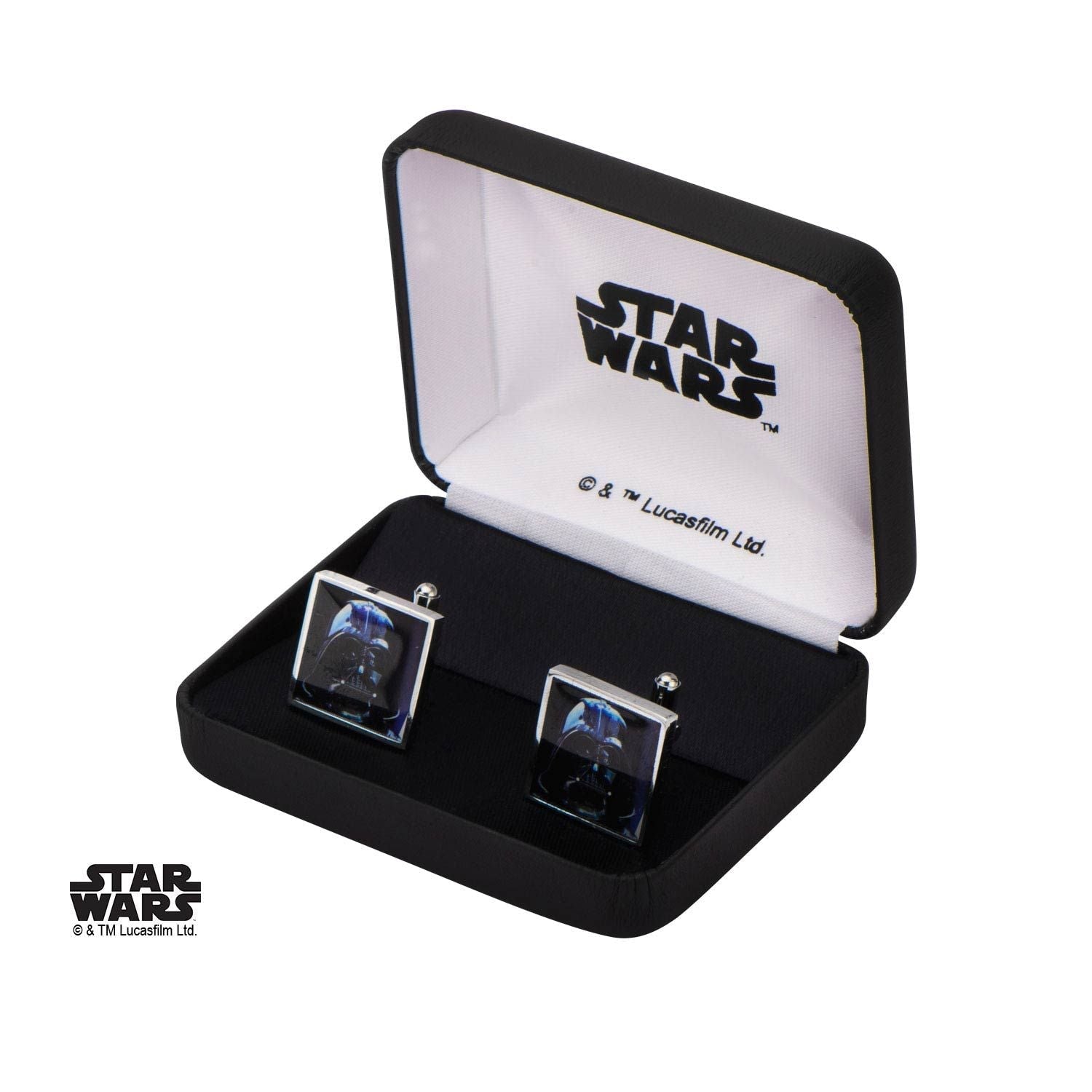 STAR WARS Star Wars Darth Vader Printed Square Cufflinks -Rebel Bod-RebelBod