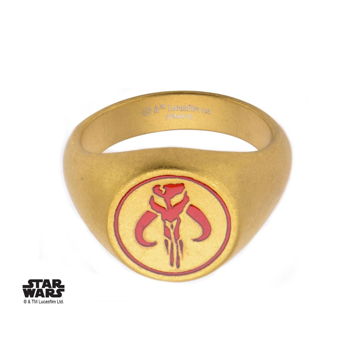 STAR WARS Star Wars Enamel Mandalorian Symbol Ring -Rebel Bod-RebelBod