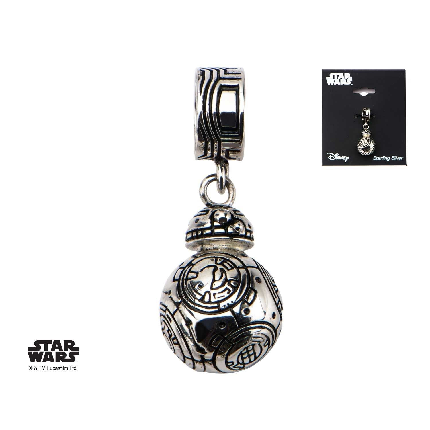 Kay store Jewelers Star Wars BB-8 Droid Locket Dangle Charm Sterling Silver Disney