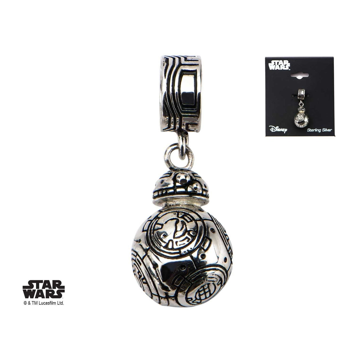 STAR WARS Star Wars Episode 7 BB-8 Lead Hero Droid Dangle Charm -Rebel Bod-RebelBod