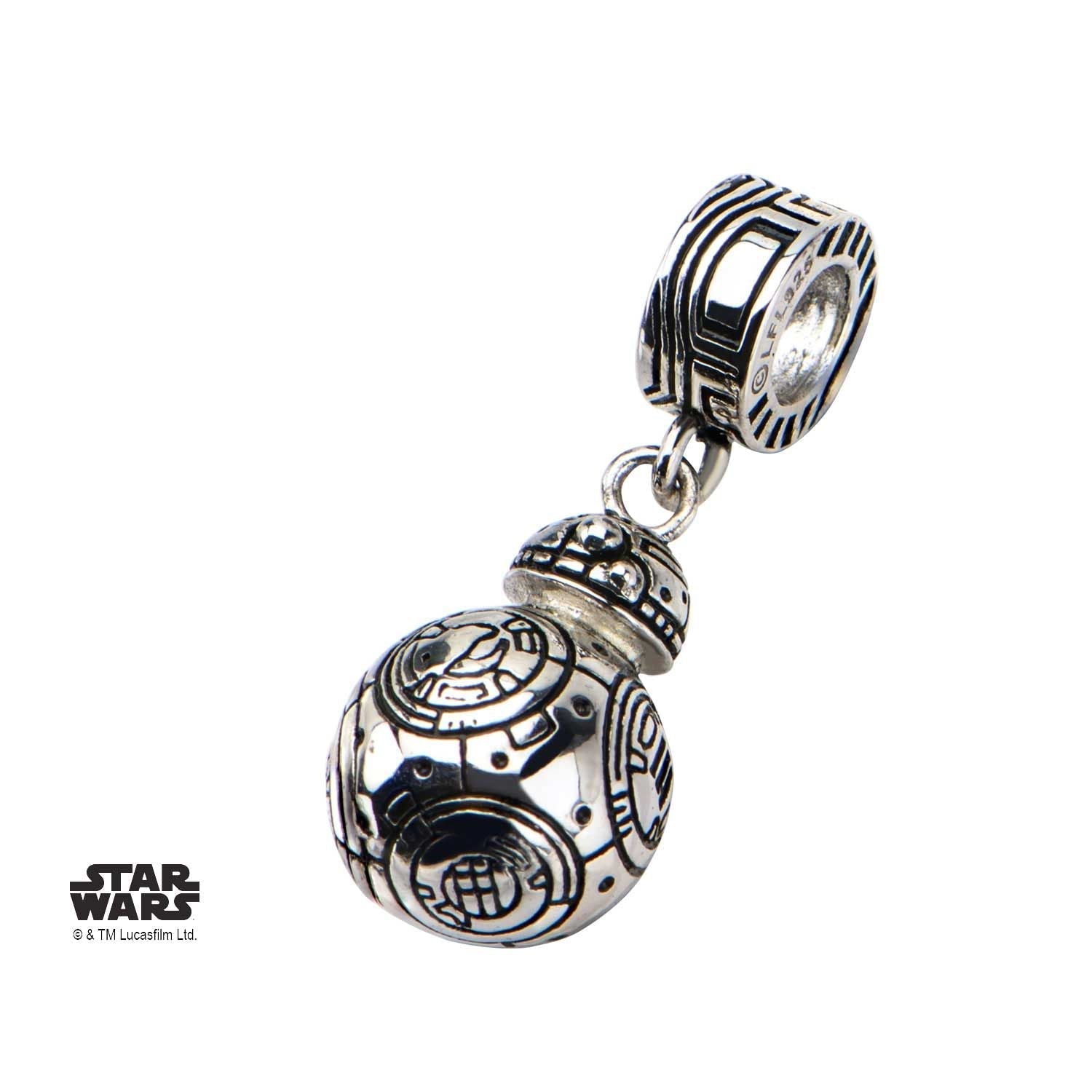 STAR WARS Star Wars Episode 7 BB-8 Lead Hero Droid Dangle Charm -Rebel Bod-RebelBod