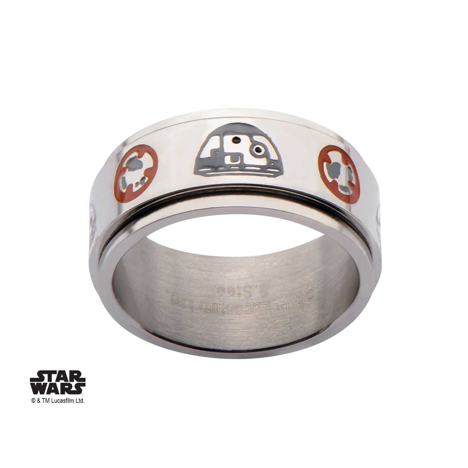 STAR WARS Star Wars Episode 7 BB-8 Spinner Ring -Rebel Bod-RebelBod