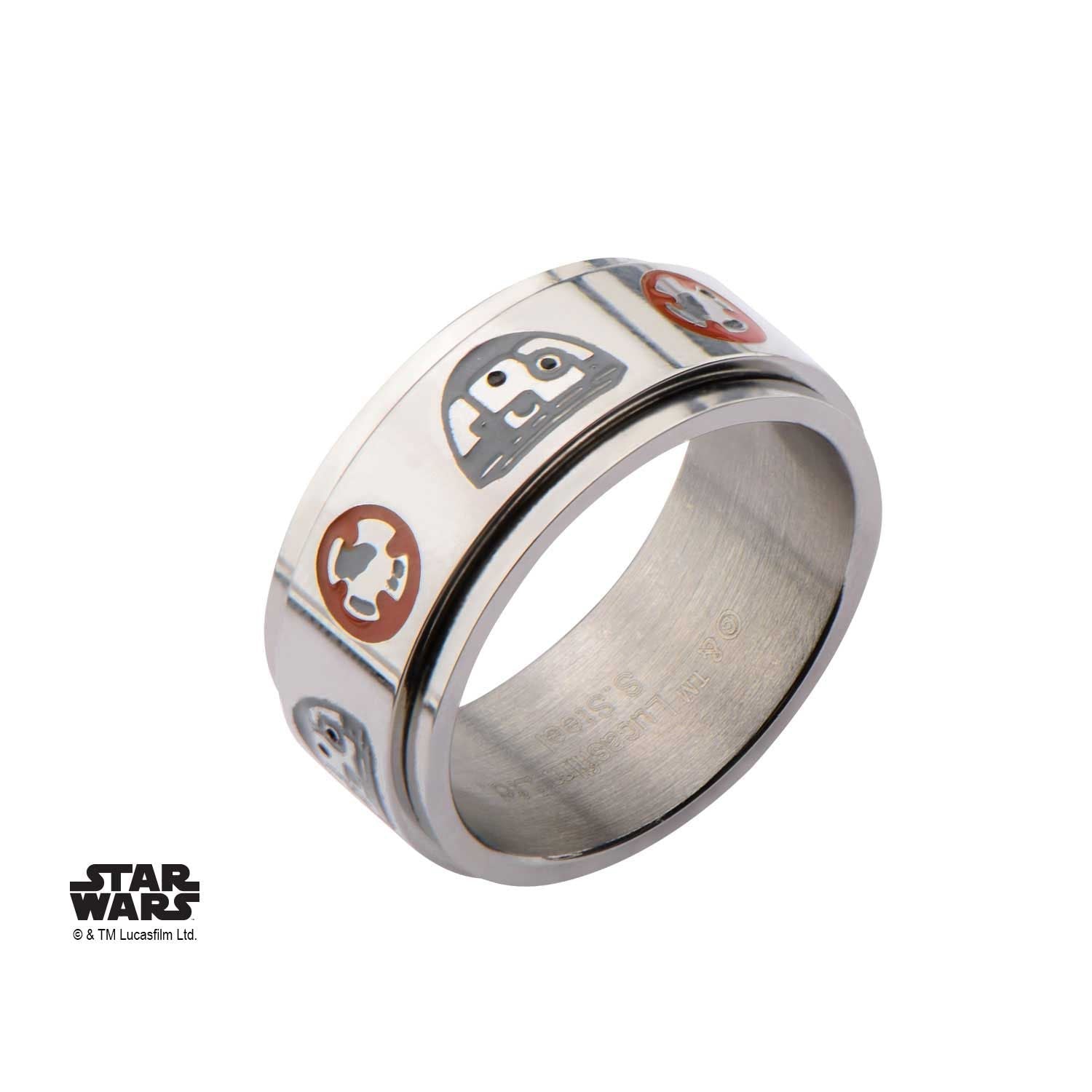 STAR WARS Star Wars Episode 7 BB-8 Spinner Ring -Rebel Bod-RebelBod