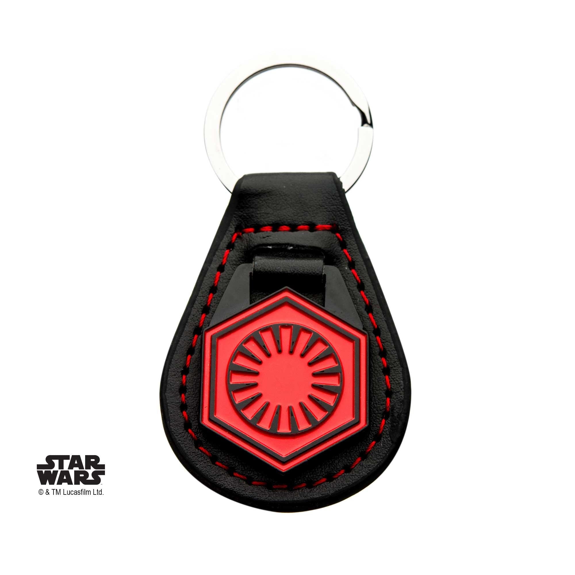 STAR WARS Star Wars Episode 7 First Order Leather Key Chain -Rebel Bod-RebelBod