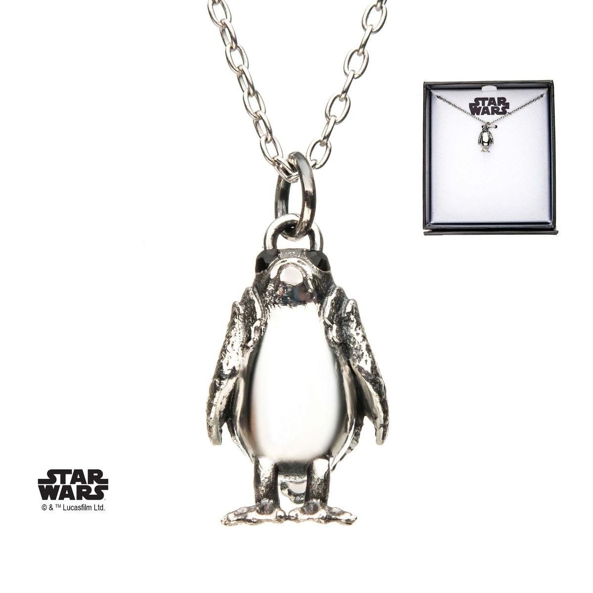 STAR WARS Star Wars Episode 8 Porg Pendant Necklace A -Rebel Bod-RebelBod