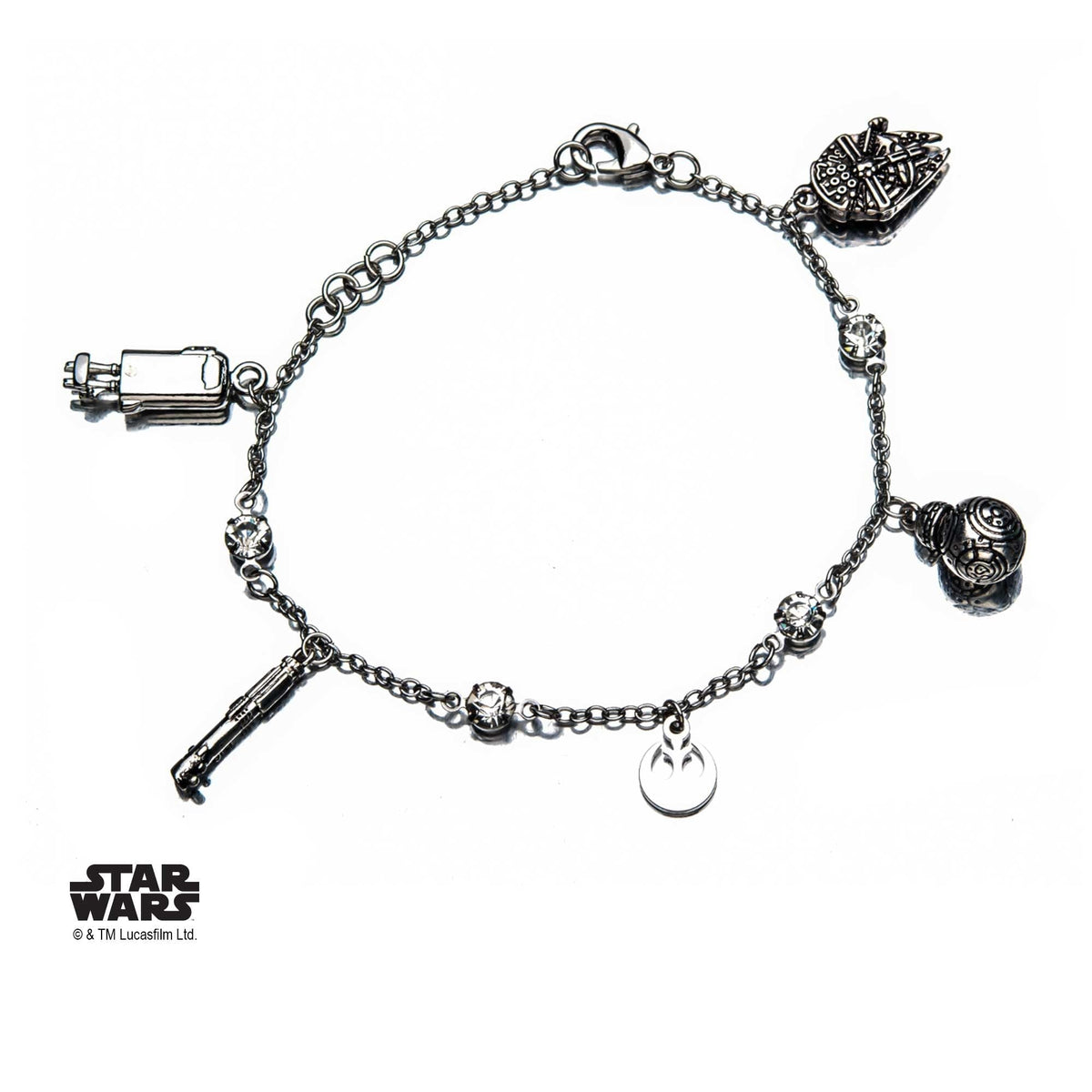 STAR WARS Star Wars Episode 8 Rey Charm Bracelet -Rebel Bod-RebelBod