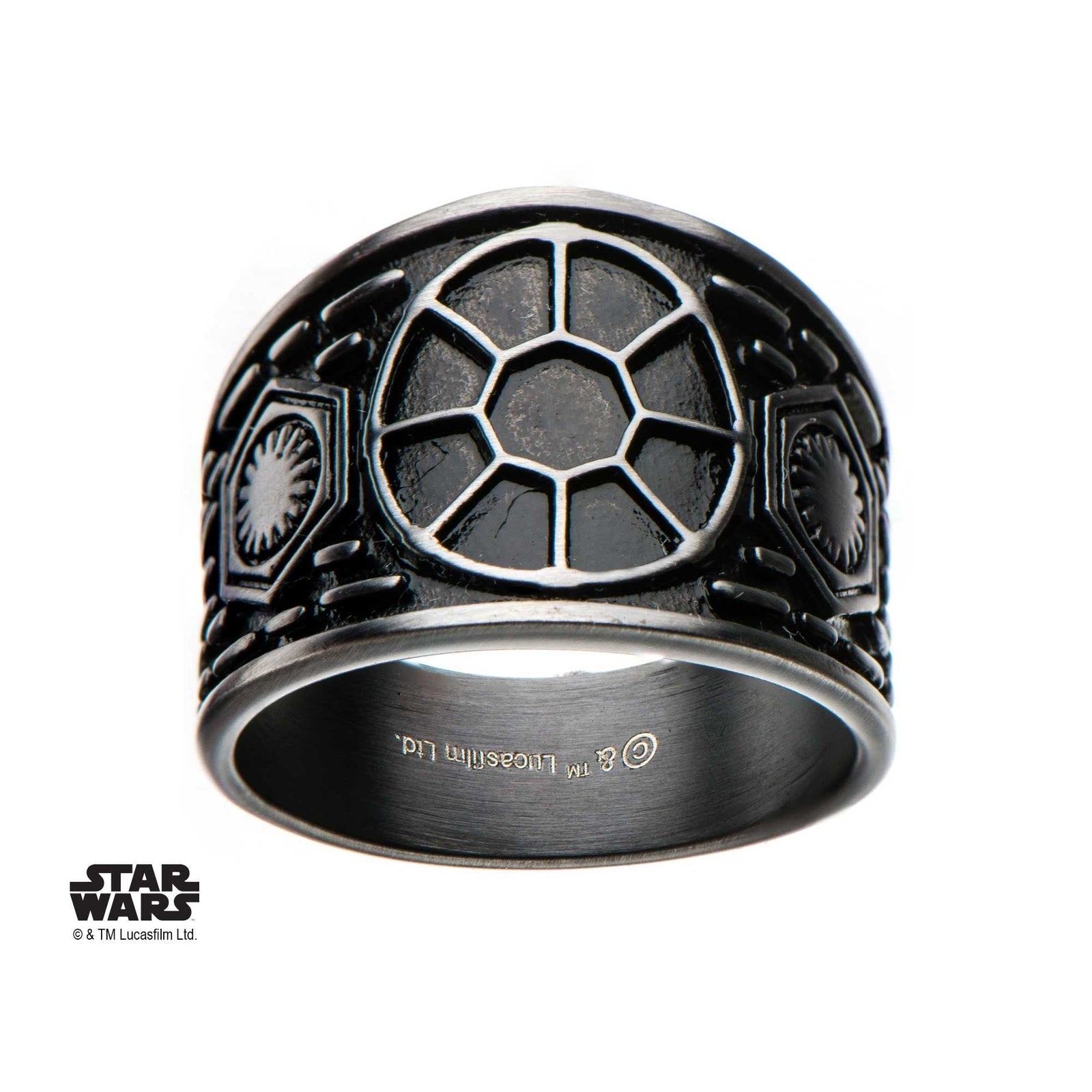 STAR WARS Star Wars Episode 8 Tie Fighter Signet Ring -Rebel Bod-RebelBod