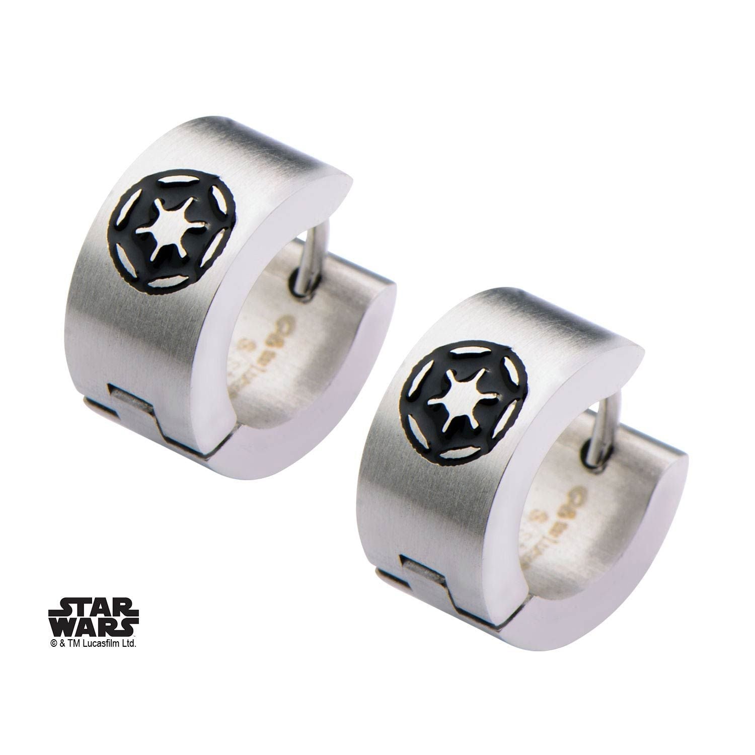 STAR WARS Star Wars Galactic Empire COG Logo Huggie Earring -Rebel Bod-RebelBod