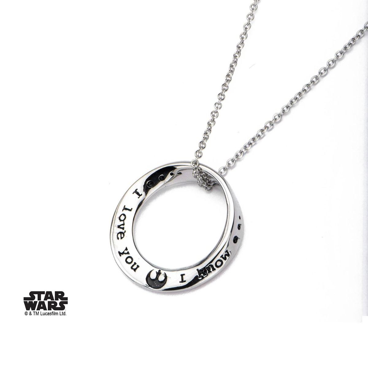 STAR WARS Star Wars "I love you. I know."Mobius Necklace -Rebel Bod-RebelBod