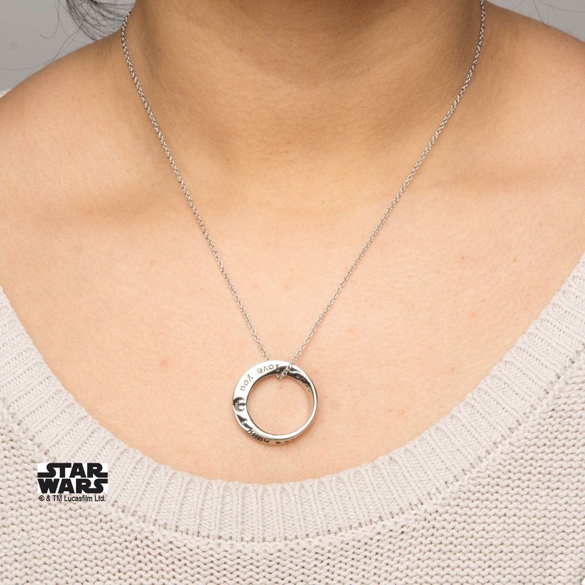 STAR WARS Star Wars "I love you. I know."Mobius Necklace -Rebel Bod-RebelBod