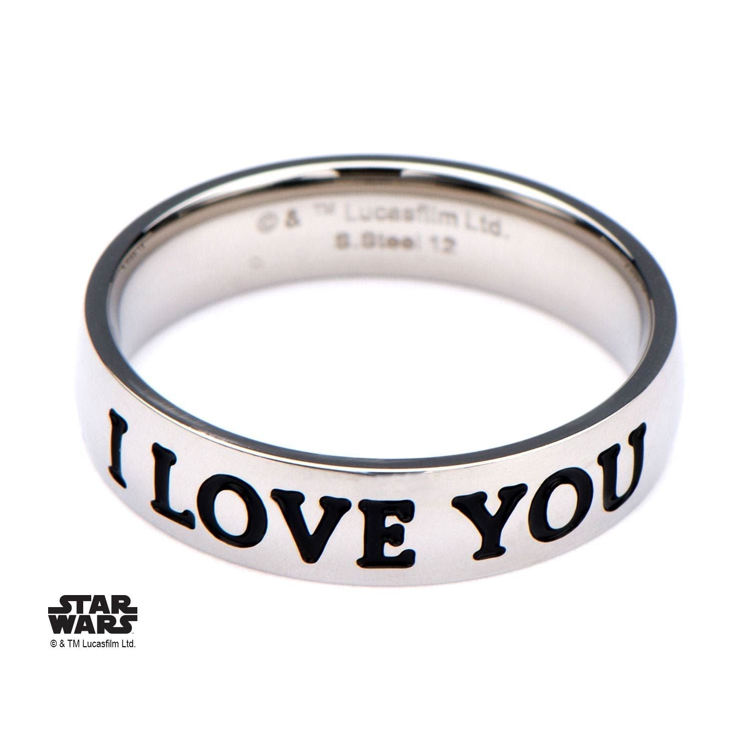 STAR WARS Star Wars "I LOVE YOU "I KNOW" Ring -Rebel Bod-RebelBod