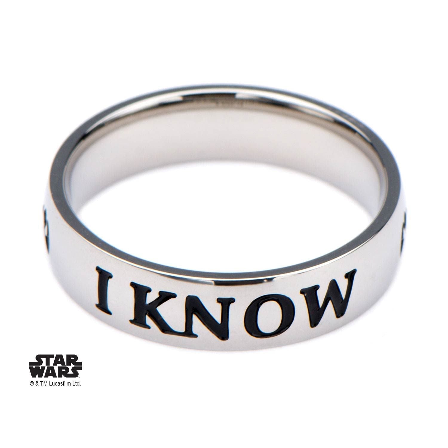 STAR WARS Star Wars "I LOVE YOU "I KNOW" Ring -Rebel Bod-RebelBod