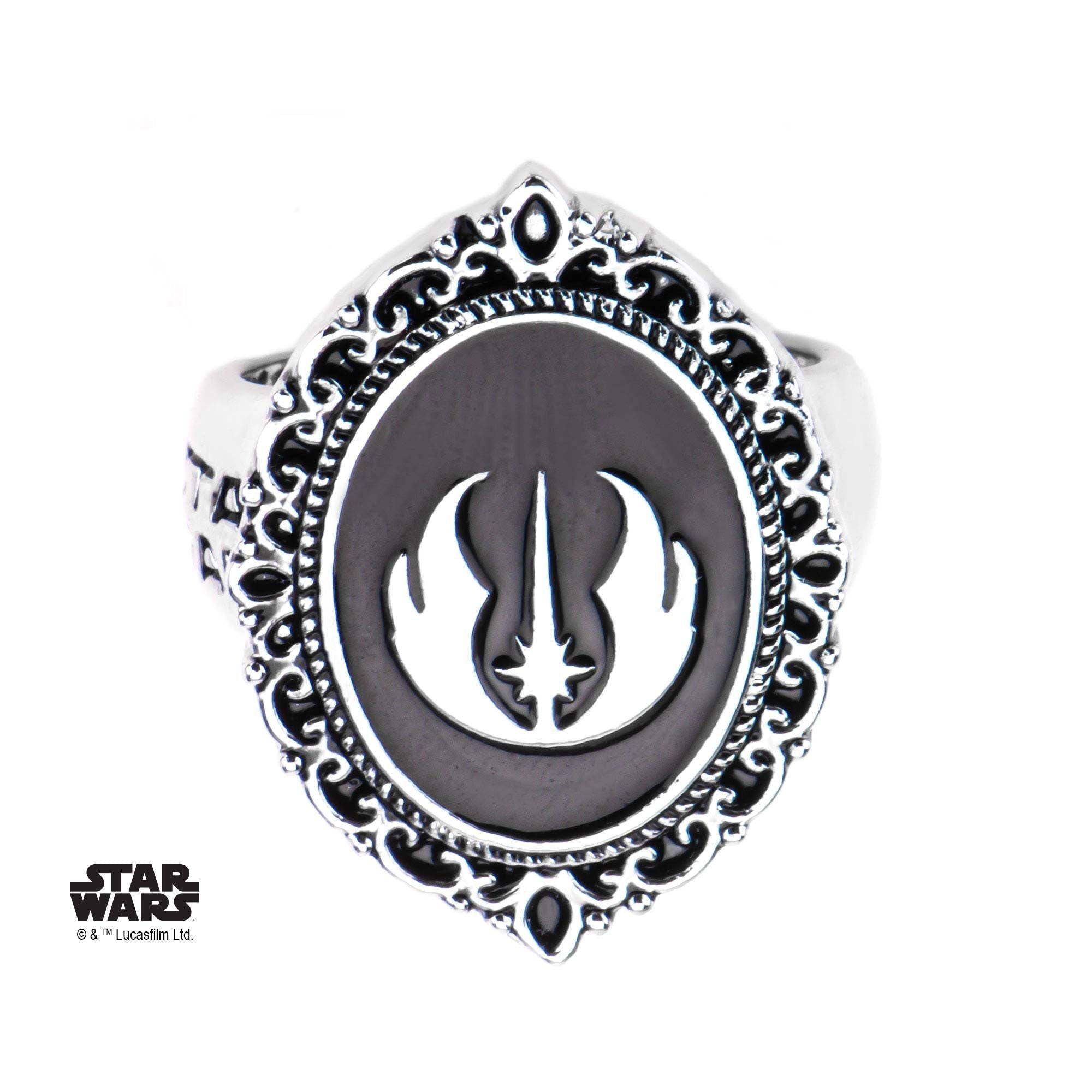 STAR WARS Star Wars Jedi Glit Cameo Ring -Rebel Bod-RebelBod