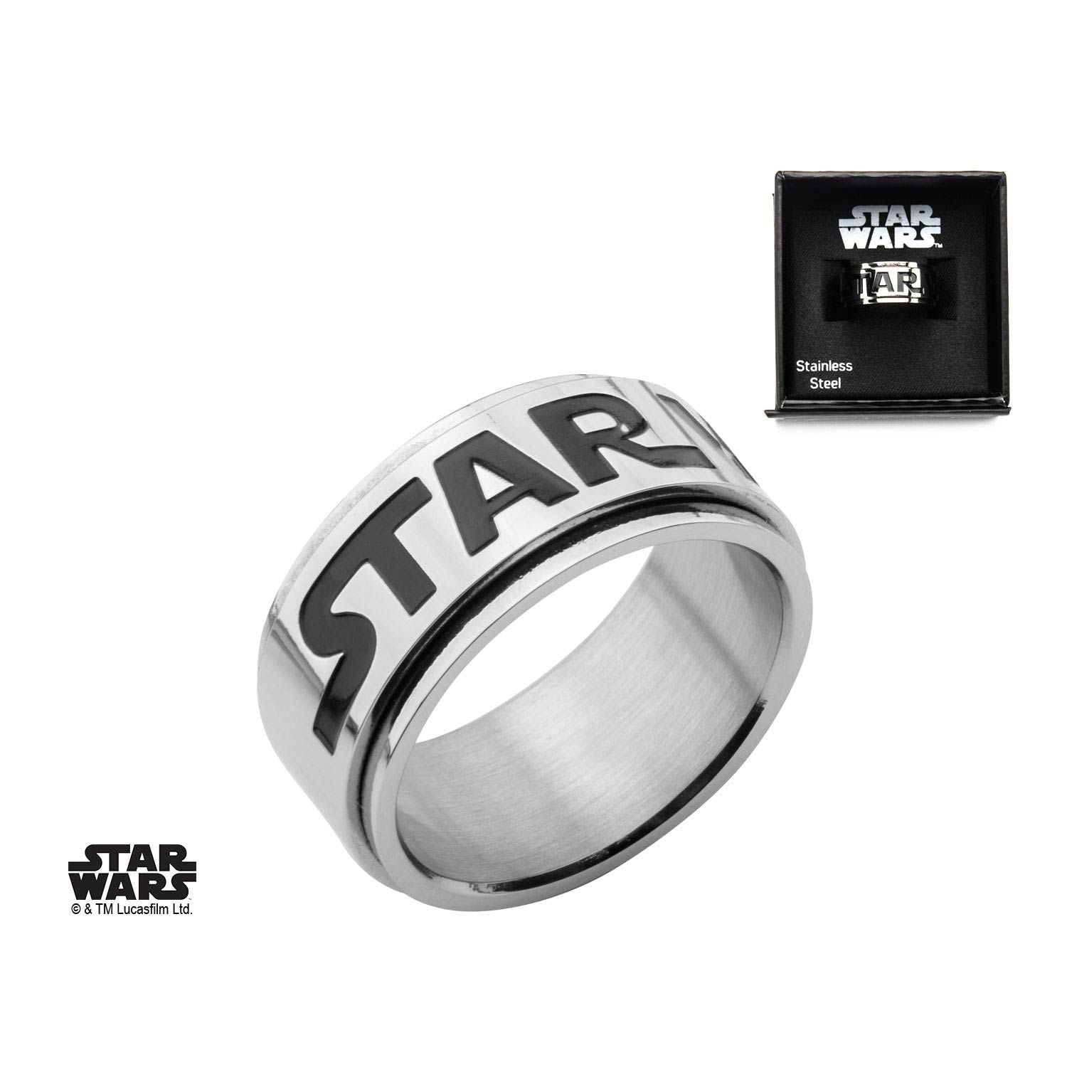 STAR WARS Star Wars Logo Spinner Ring -Rebel Bod-RebelBod