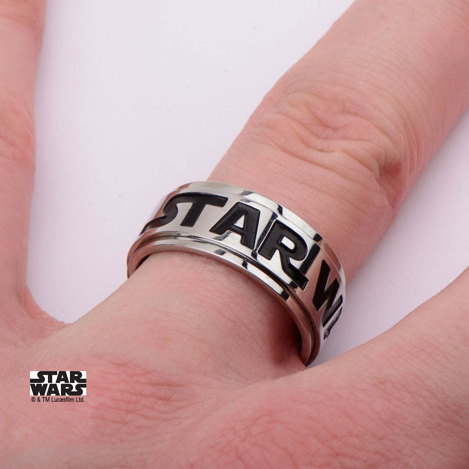 STAR WARS Star Wars Logo Spinner Ring -Rebel Bod-RebelBod