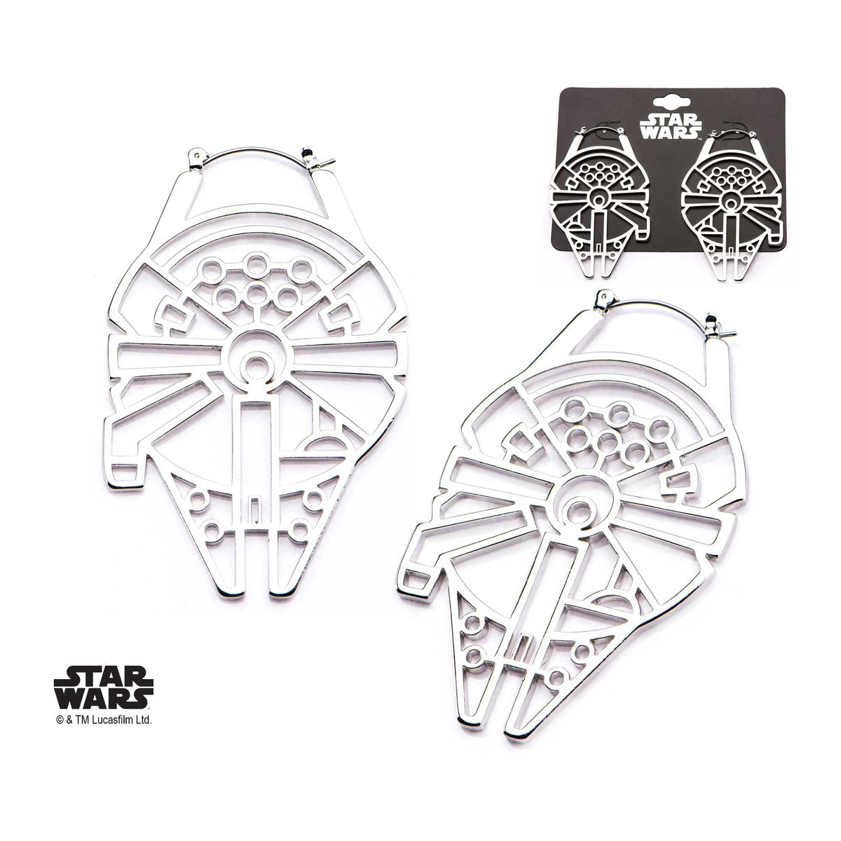 STAR WARS Star Wars Millennium Falcon Hanger Earring -Rebel Bod-RebelBod