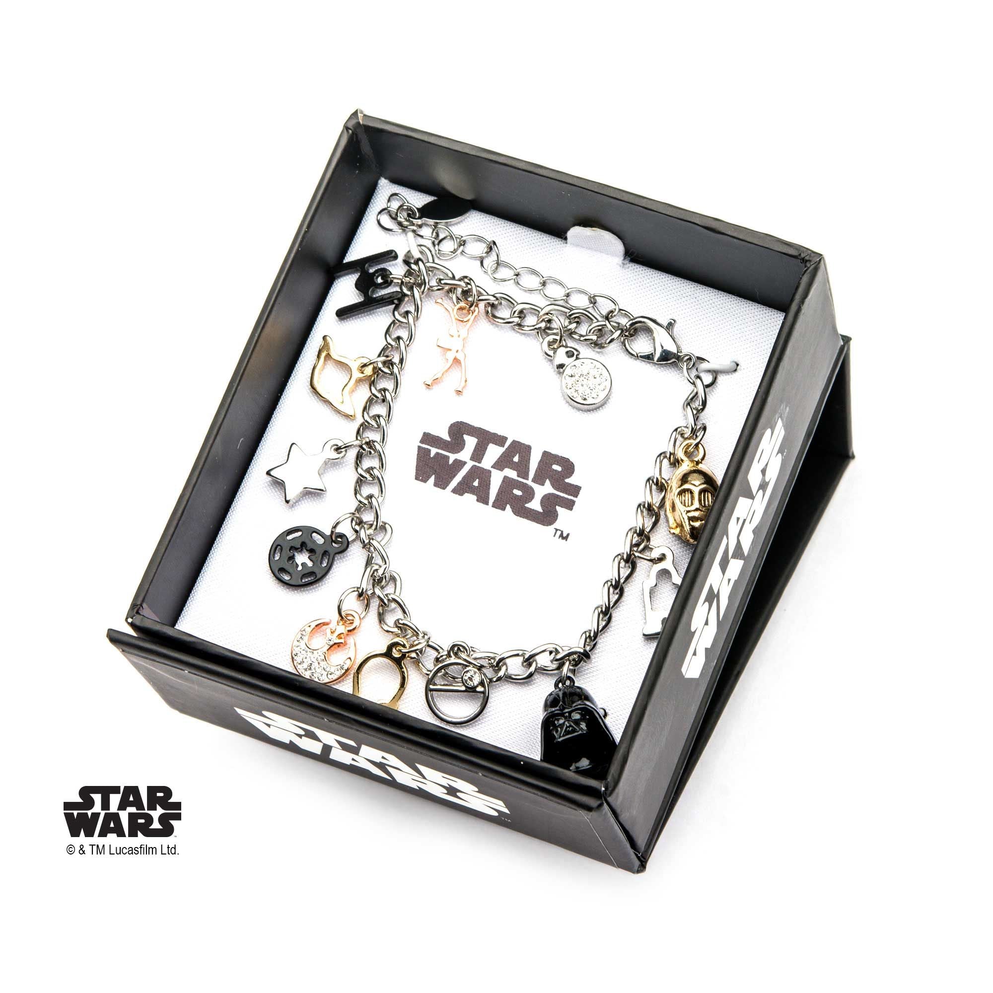 STAR WARS Star Wars Multi Charm Bracelet -Rebel Bod-RebelBod