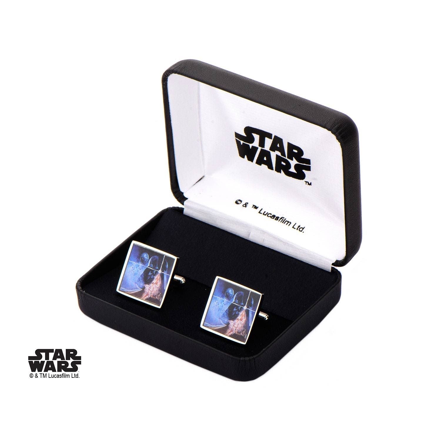 STAR WARS Star Wars Poster Printed Square Cufflinks A -Rebel Bod-RebelBod