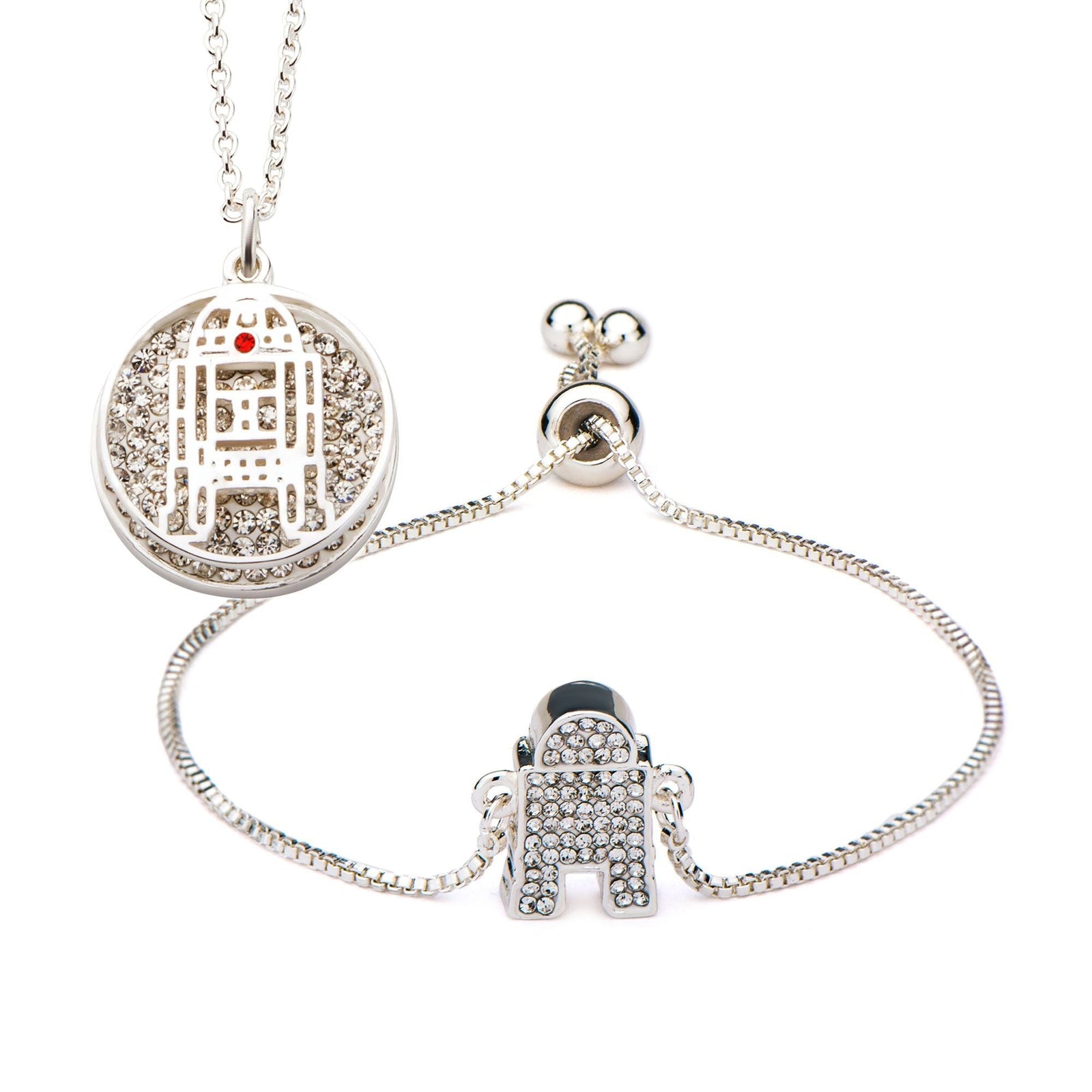 STAR WARS Star Wars R2-D2 Necklace Bracelet Set -Rebel Bod-RebelBod