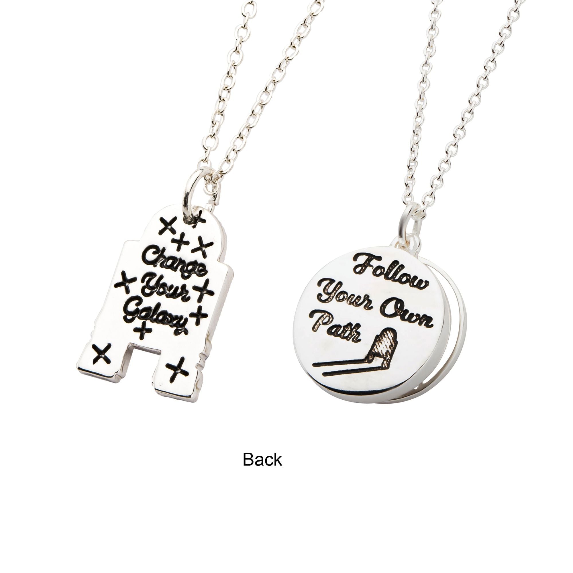 STAR WARS Star Wars R2-D2 Pendant Necklace Set -Rebel Bod-RebelBod