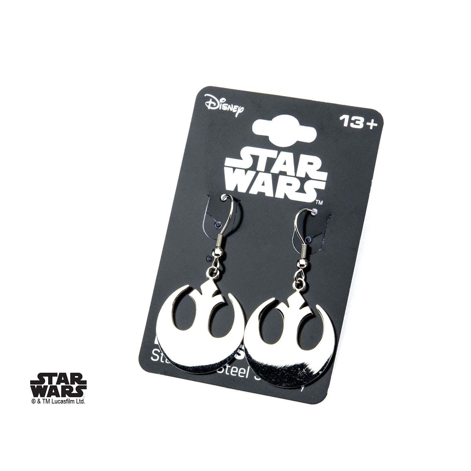 STAR WARS Star Wars Rebel Alliance Symbol Hook Dangle Earring -Rebel Bod-RebelBod