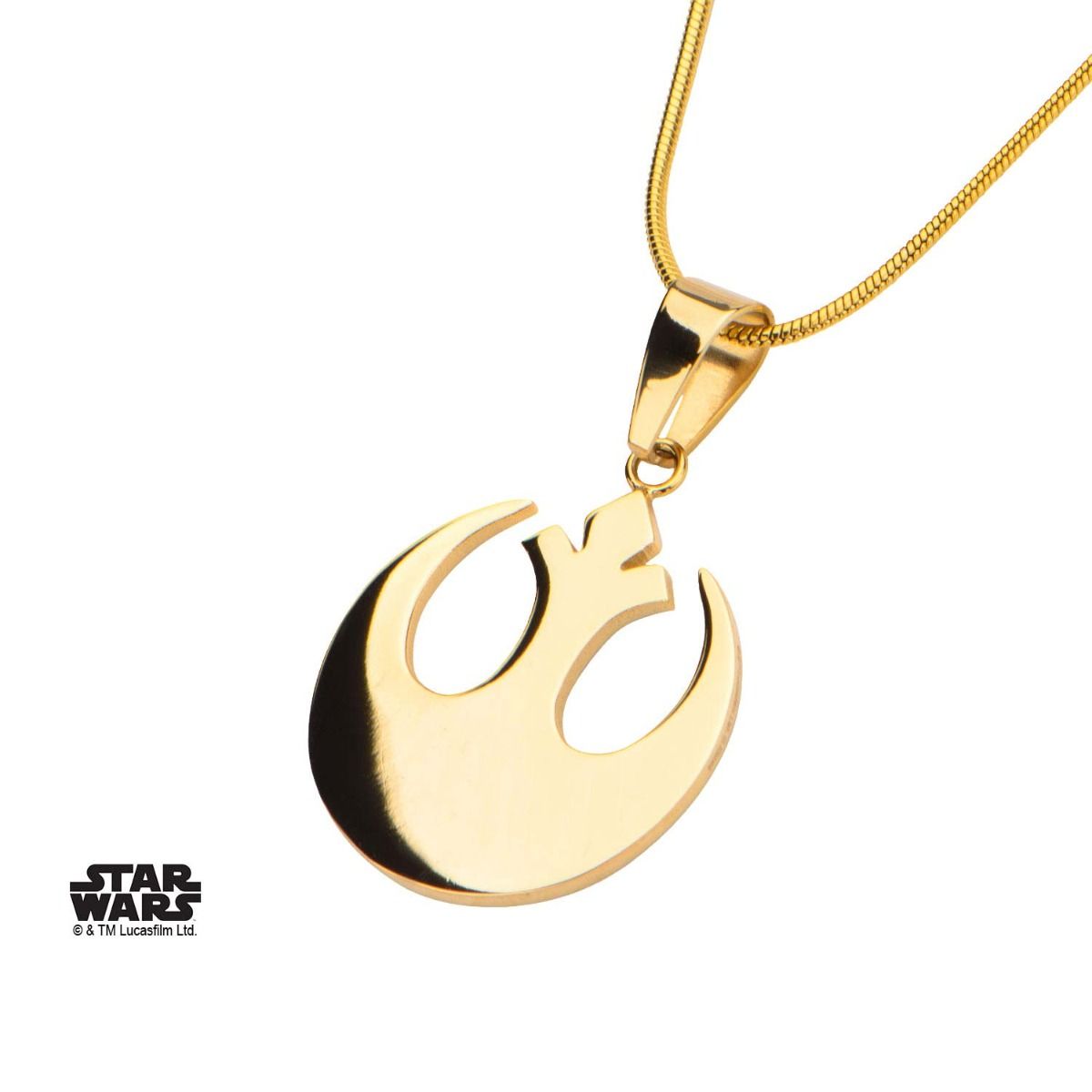 STAR WARS Star Wars Rebels Alliance Symbol Small Pendant Necklace B -Rebel Bod-RebelBod