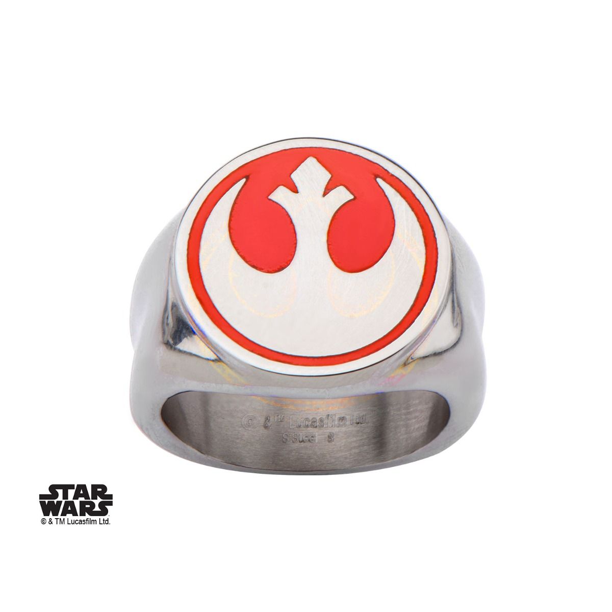 STAR WARS Star Wars Red Rebel Alliance Symbol Ring -Rebel Bod-RebelBod