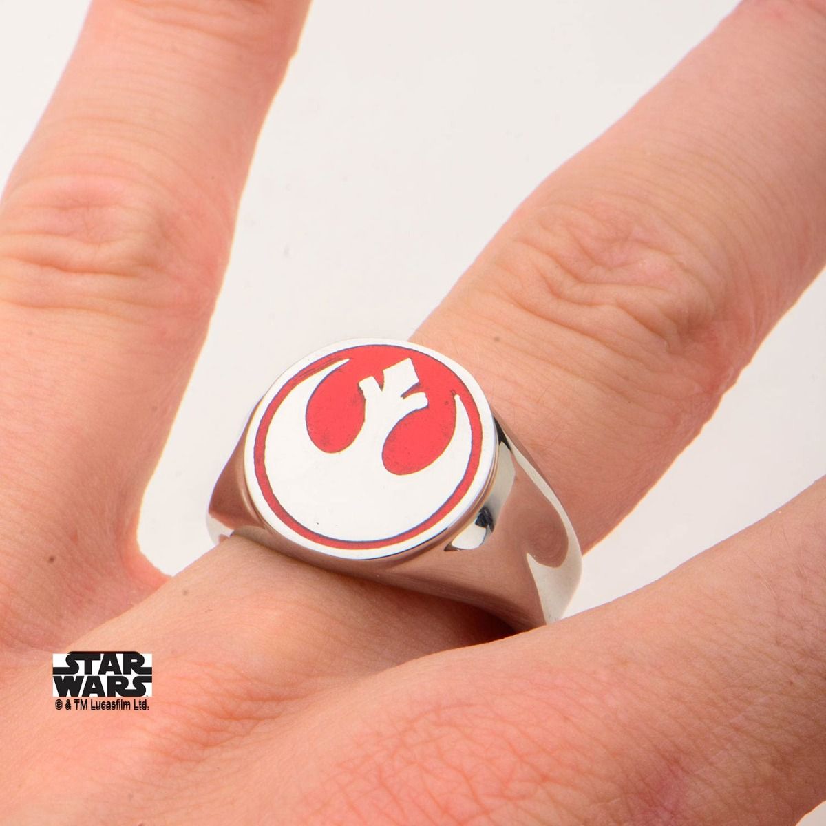 STAR WARS Star Wars Red Rebel Alliance Symbol Ring -Rebel Bod-RebelBod